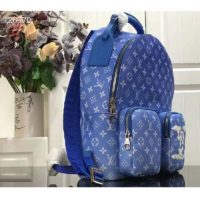 Louis Vuitton LV Unisex Backpack Multipocket Monogram Clouds Coated Canvas