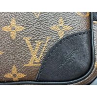 Louis Vuitton LV Unisex Christopher Bumbag Monogram Macassar Coated Canvas