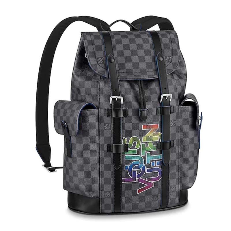 2016 Louis Vuitton Graphite Damier Canvas Christopher PM at 1stDibs  louis  vuitton backpack straps, louis vuitton christopher pm backpack, louis  vuitton backpack christopher pm