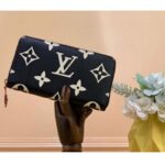 Louis Vuitton LV Unisex Crafty Zippy Wallet Monogram Empreinte Cowhide Leather – Image 2