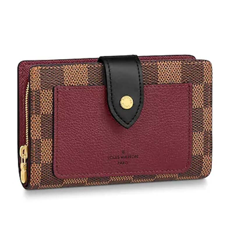 Louis Vuitton - Authenticated Juliette Wallet - Cloth Brown Plain for Women, Never Worn