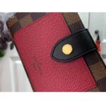 Louis Vuitton LV Unisex Juliette Wallet Damier Ebene Coated Canvas – Image 8