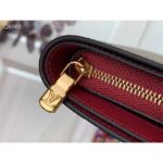 Louis Vuitton LV Unisex Juliette Wallet Damier Ebene Coated Canvas – Image 10