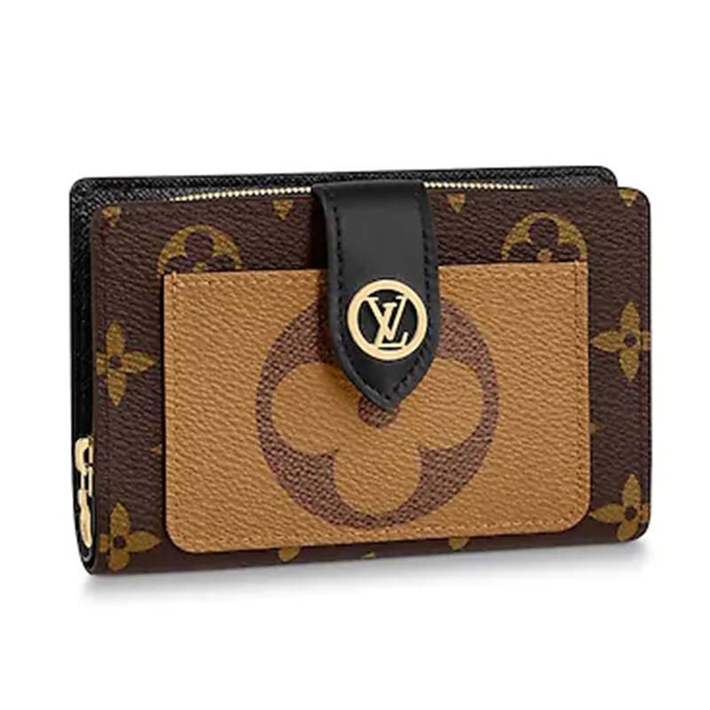 Louis Vuitton Wallet Juliette Damier Ebene Cream/Venus Pink in Canvas with  Gold-tone - US