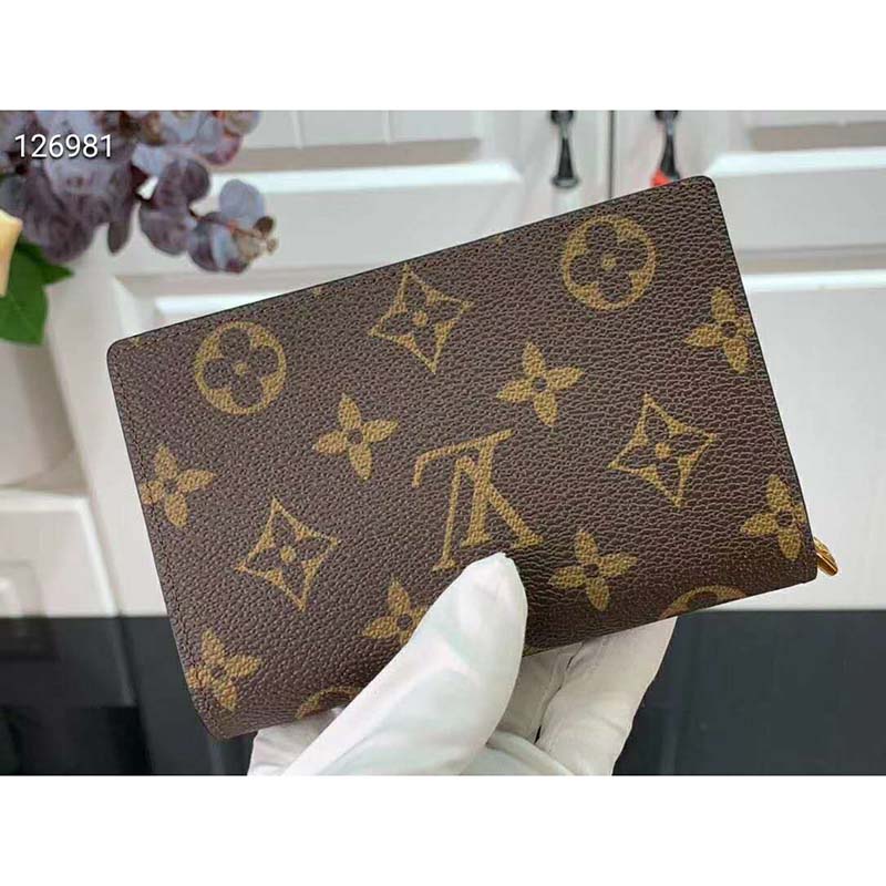 LV LV Unisex Juliette Wallet Monogram Giant Reverse Coated