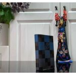 Louis Vuitton LV Unisex Passport Cover Blue Damier Graphite Giant Coated Canvas - Imagen 4