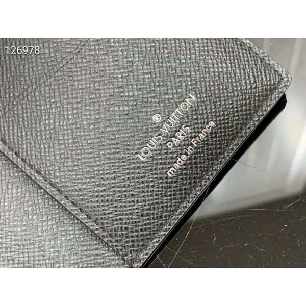 Louis Vuitton LV Unisex Pocket Organizer White Damier Graphite Giant Coated Canvas (5)