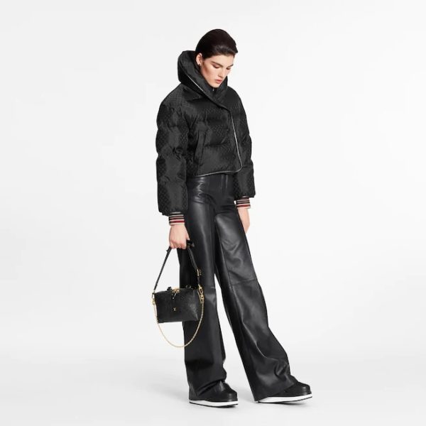 Louis Vuitton LV Women Down Jacket Silky Nylon Satin Louis Vuitton (4)