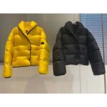 Louis Vuitton LV Women Down Jacket Silky Nylon Satin Louis Vuitton Patch - Image 4