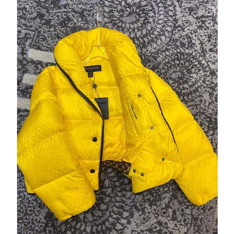 Jacket Louis Vuitton Yellow size 48 IT in Synthetic - 22529255
