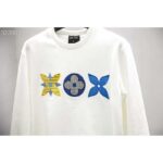 Louis Vuitton LV Men Flower Monogram Embroidered Sweatshirt Regular Fit – Image 6