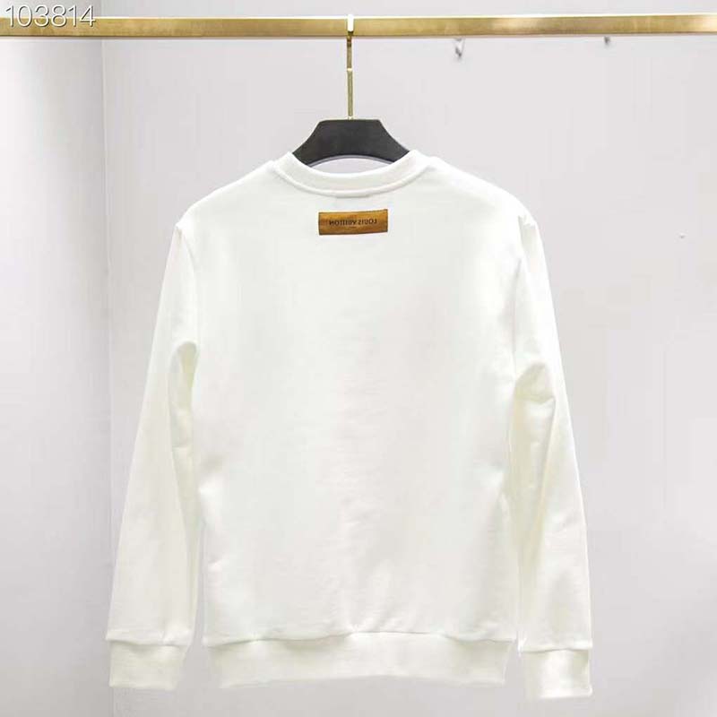 Louis Vuitton Monogram Flower Tile Cropped Pullover