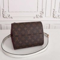 Louis Vuitton LV Women Fold Tote MM Monogram Canvas Calfskin Leather