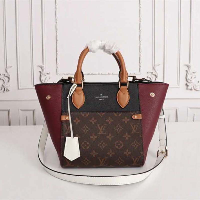 Louis Vuitton Monogram Leather Fold Tote MM, myGemma, SG