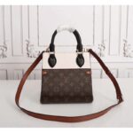 Louis Vuitton LV Women Fold Tote PM Monogram Canvas Calfskin Leather - Image 2