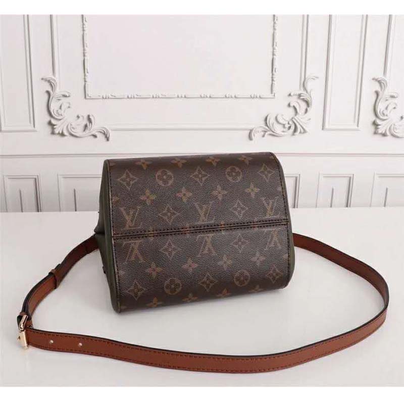 Louis Vuitton Tricolor Leather Monogram Canvas Fold Tote PM Bag - Yoogi's  Closet