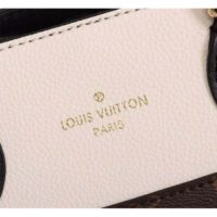 Louis Vuitton LV Women Fold Tote PM Monogram Canvas Calfskin Leather