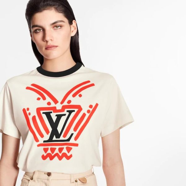 Louis Vuitton LV Women Iconic LV Crafty T-Shirt Soft Cotton Jersey (2)