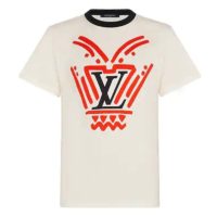 Louis Vuitton LV Men Iconic LV Crafty T-Shirt Soft Cotton Jersey