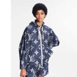 Louis Vuitton LV Women LV Escale Printed Parka Monogram Canvas Relaxed Fit - Image 4