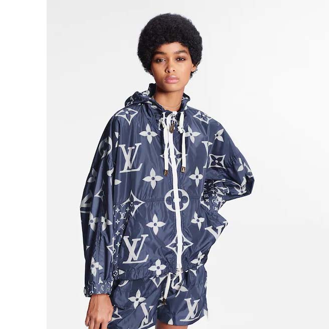 Louis Vuitton LV Women LV Escale Printed Parka Monogram Canvas