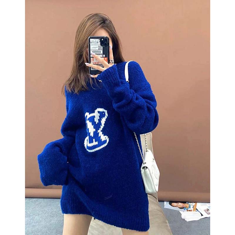 Louis Vuitton Intarsia Crewneck