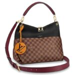 Louis Vuitton LV Women Maida Handbag Damier Ebene Coated Canvas