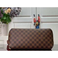 Louis Vuitton LV Women Maida Handbag Damier Ebene Coated Canvas