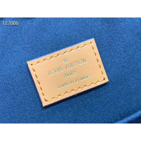 Louis Vuitton LV Women Maida Handbag Damier Ebene Coated Canvas (8)