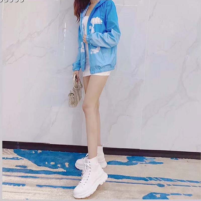 Louis Vuitton Blue Monogram Cloud Windbreaker