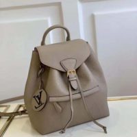 Louis Vuitton LV Women Montsouris Backpack Monogram Empreinte Embossed Leather