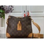 Louis Vuitton LV Women Odéon MM Monogram Coated Canvas-Brown - Image 2