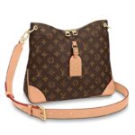 Louis Vuitton LV Women Odéon MM Monogram Coated Canvas-Brown