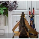 Louis Vuitton LV Women Odéon MM Monogram Coated Canvas-Brown - Image 4