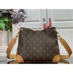 Louis Vuitton LV Women Odéon MM Monogram Coated Canvas-Brown - Image 3