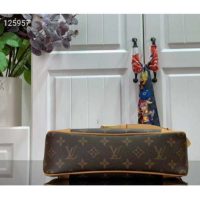 Louis Vuitton LV Women Odéon MM Monogram Coated Canvas-Brown