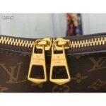 Louis Vuitton LV Women Odéon MM Monogram Coated Canvas-Brown - Image 8