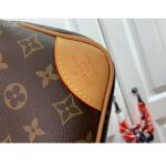 Louis Vuitton LV Women Odéon MM Monogram Coated Canvas-Brown - Image 9