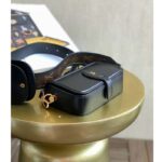 Louis Vuitton LV Women Officier Pouch Black Cowhide Leather Monogram-Canvas - Image 4