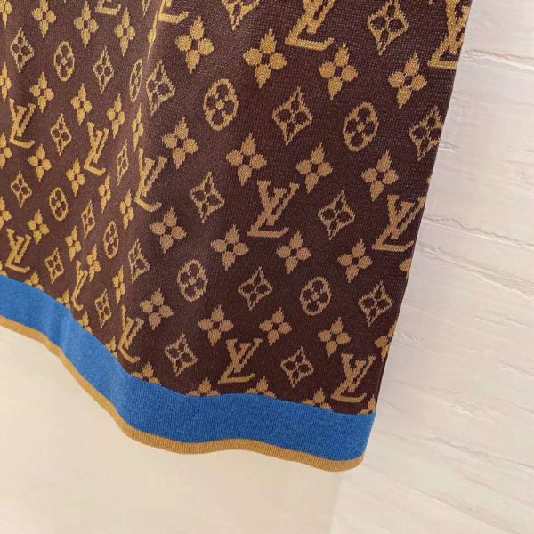 Louis Vuitton LV Women Retro Monogram Knit Dress Henne Regular Fit (1)