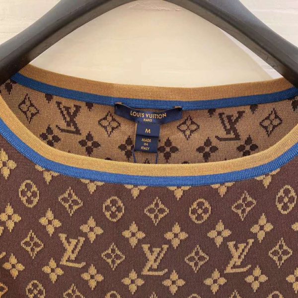 Louis Vuitton LV Women Retro Monogram Knit Dress Henne Regular Fit (14)