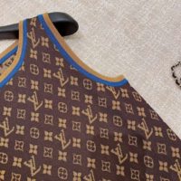 Louis Vuitton LV Women Retro Monogram Knit Dress Henne Regular Fit