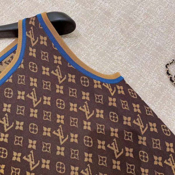 Louis Vuitton LV Women Retro Monogram Knit Dress Henne Regular Fit (9)