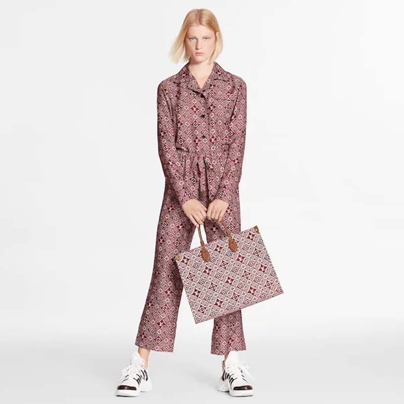 Women's Monogram Ombré Silk Pajama Top, LOUIS VUITTON