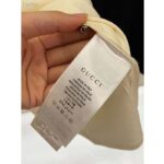 Louis Vuitton Men LV Pendant Embroidery T-Shirt Cotton White Loose Fit - Bild 15