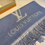 Louis Vuitton LV Unisex Studdy Reykjavik Scarf with Monogram Print and LV Initials M76076