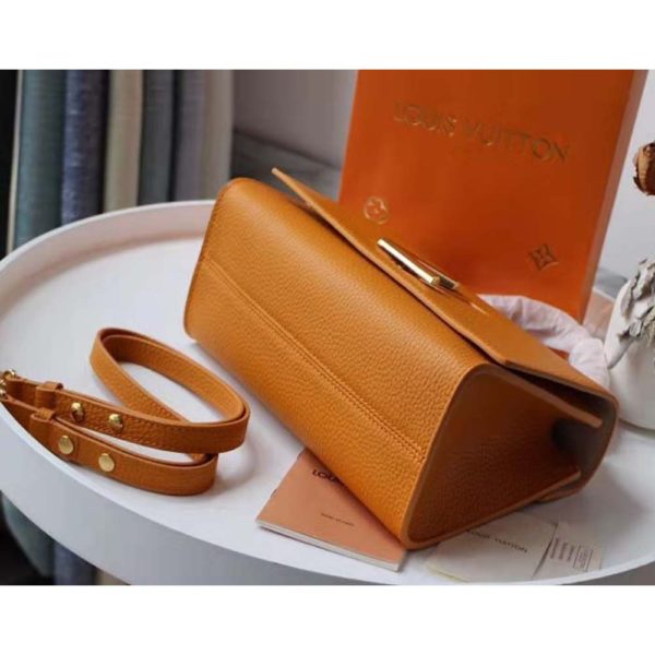 Louis Vuitton Women Twist One Handle PM Handbag in Taurillon Leather (4)