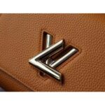 Louis Vuitton Women Twist One Handle PM Handbag in Taurillon Leather-Brown - immagine 7