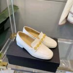 Chanel Women Loafers Lambskin Ivory 1.5 cm Heel - Image 2