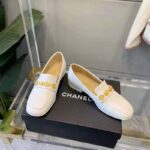 Chanel Women Loafers Lambskin Ivory 1.5 cm Heel - Image 4